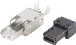 Złącze męskie USB BKL Electronic 10120251, 1 szt.