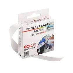 Etykiety ciągłe COLOP e-mark tekstylne - 15 mm x 8 m Etykiety (ciągłe) Colop endless labels 155543