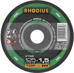 Tarcza tnąca prosta Rhodius XT 66 204624 125 mm 1 szt.