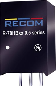 Przetwornica DC/DC Recom International R-78HB6.5-0.5, 80099.183