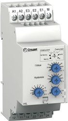 Przekaźnik monitorujący Crouzet HIL 84871120, 250 V/DC, 250 V/AC, 5 A, 1 szt.