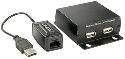 Ekstender USB USB 1.1 LINDY 32686, przez kabel sieciowy RJ45