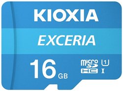 Karta pamięci microSDHC Kioxia EXCERIA, 16 GB, UHS-I