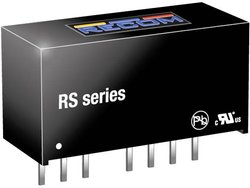 Przetwornica DC/DC, do PCB RECOM RS-0505S RS-0505S, SIP-8, 2 W, 5, 400 mA, 1 szt.