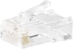 Złącze męskie RJ45 TRU COMPONENTS 1582438, RJ45, CAT 5e, 1 szt.