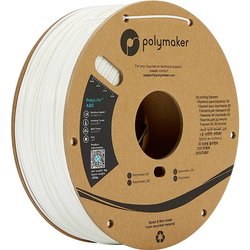 Filament do drukarek 3D ABS Polymaker PE01012, Średnica filamentu: 2.85 mm, 1000 g, biały