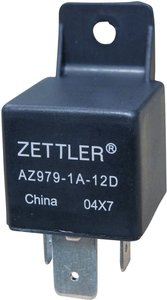 Przekaźnik samochodowy Zettler Electronics AZ979-1C-12D, 840 W, 60 A