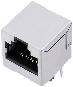 Złącze męskie RJ encitech RJJS-88-142-E7H-020 3257-0007-02, RJ45, CAT 6, piny:8P8C, 1 szt.