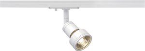 Lampa do systemu szynowego wysokonapięciowego SLV Puri 143391 1-fazowy GU10 50 W żarówka halogenowa  biały