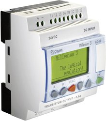 Crouzet Millenium 3 Essential — układy sterowania nierozszerzalne Logic Controller Crouzet Millenium 3 CD12 88970041, 24 V/DC