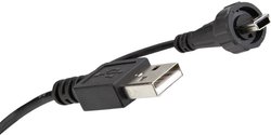 Kabel krosowy mini USB 2.0 Conec 17-250031, 1 szt.