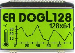 Wyświetlacz LCD DISPLAY VISIONS EADOGL128L-6    (S x W x G) 68 x 51 x 2.8 mm