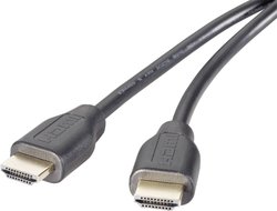 Kabel HDMI High Speed, 1080P, 1.8, czarny Kabel HDMI Joy-it 119310 1 szt.