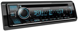 Odbiornik CD/USB z Bluetooth, radiem cyfrowym DAB+ i Amazon Alexa Control Radio samochodowe Kenwood KDC-BT760DAB, 4 x 50 W