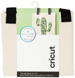 Torba Cricut z nietopliwym atramentem (pusta, średnia) Cricut Infusible Ink Tote Bag Torba beżowy