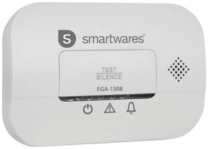 Czujnik czadu Smartwares FGA-13081 FGA-13081   bateryjne Wykrywanie Tlenek węgla