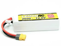 Pakiet akumulatorów (LiPo) 14.8 V 2600 mAh 35 C LemonRC Softcase XT60