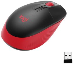 Mysz bezprzewodowa Logitech M190 w standardowym rozmiarze Mysz radiowa Logitech M190 1000 dpi