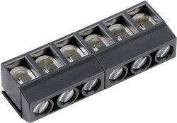 Złącze skręcane PTR AKZ500/6DS-5.08-H, 6 pin, RM 5,08 mm, 1,5 mm2, 17,5 A, 250 V, szare