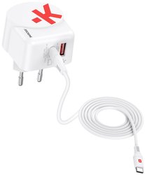 Ładowarka USB Skross Euro USB Charger AC45PD + USB-C cable 1302424 45 W 4.05 A