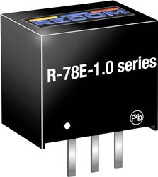 Przetwornica DC/DC, do PCB RECOM R-78E3.3-1.0, SIP-3, 1 A, 1 szt.