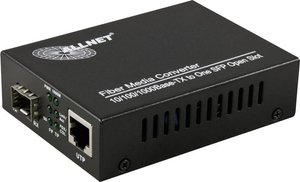 Konwerter multimediów, sieciowy Allnet ALL-MC104G-SFP1 LAN, SFP 1 GBit/s