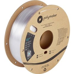 Filament do drukarek 3D PETG Polymaker PB01011, Średnica filamentu: 1.75 mm, 1000 g, przeźroczysty