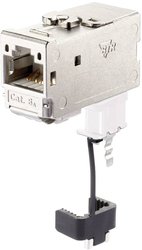 Moduł RJ45 CAT 6A Metz Connect 130B12-E E-Dat