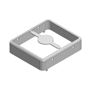 29,3 x 25,3 x 6,4 mm Dwuczęściowa bezszwowa osłona RF/osłona EMI RAMKA (CRS) Ekranowa rama osłonowa Masach TECH EMI/RFI-Abschirmung MS293-10F, 1 szt.