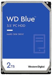 WD  Blue™  2 TB  Dysk twardy wewnętrzny, 3,5'' (8,9 cm) Dysk twardy wewnętrzny, 3,5'' (8,9 cm) 2 TB WD Blue™ WD20EZBX SATA