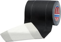 Taśma tunelowa tesa 04611-0-0, (D x S) 25000 mm x 150 mm, czarny (matowy), 25 m