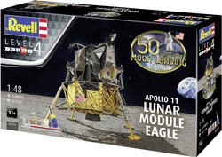 Zestaw Science Fiction do sklejania Revell Apollo 11 Lunar Module Eagle 03701 1:48