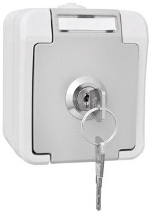 Gniazdo sieciowe, zamykane Peranova 103397 jasnoszary, ciemnoszary