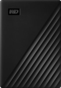 WD My Passport ™ 4 TB Black USB 3.0 ochrona hasłem i oprogramowanie do automatycznego tworzenia kopii zapasowych danych Zewnętrzny dysk twardy 6,35 cm (2,5'') 4 TB WD My Passport WDBPKJ0040BBK-WESN USB 3.2 Gen 1 (USB 3.0)