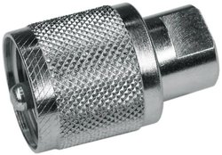 Adapter BNC Telegärtner J01043A0000 złącze męskie UHF - złącze męskie FME  1 szt.