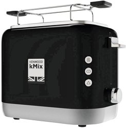 Toster 2-palnikowe, z funkcją bajgla, z podgrzewaczem do bułek Kenwood Home Appliance TCX751BK