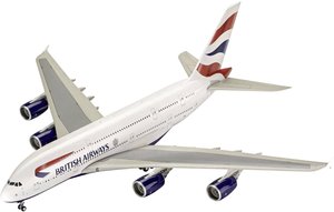 Model samolotu do sklejania Revell A380-800 British Airways 03922 1:144