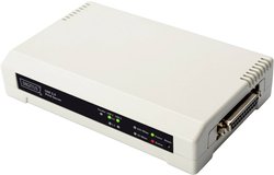 Sieciowy serwer wydruku Digitus DN-13006-1 LAN (10/100 MBit/s), USB, równoległy (IEEE 1284)