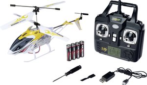 Helikopter RC Carson Modellsport Easy Tyrann 250 2.4G 100% RTF gelb RtF