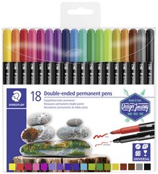 Flamaster Staedtler   18 szt.