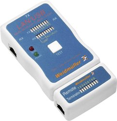 Tester ciągłości do kabli do transmisji danych Weidmüller LAN USB TESTER 9205400000