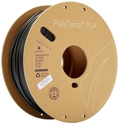 Filament do drukarek 3D PLA Polymaker 70821, Średnica filamentu: 2.85 mm, 1000 g, czarny (matowy)