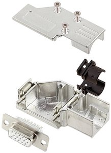 Zestaw listew żeńskich D-Sub encitech DCMR09-FK-HDS15-W-K 6355-8066-11, rzędy: 3, styki: 15, 90 °, 1 szt.