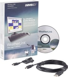 Oprogramowanie Davis Instruments Weatherlink DAV-6510USB, USB, z dataloggerem