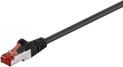 Kabel LAN Digitus DK-1644-0025/BL, 1 szt., RJ45, CAT 6, S/FTP, 0.25 m, czarny