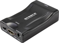 Konwerter HDMI SpeaKa Professional SP-9395928, [1x złącze żeńskie SCART - 1x złącze męskie HDMI]