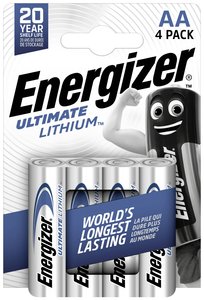 Baterie AA Energizer Ultimate FR6 E301535301, 1.5 V, litowe, 4 szt.