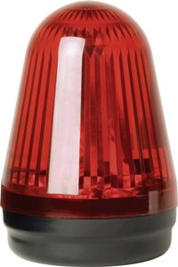 Lampa błyskowa LED, ComPro BL90 CO/BL/90/R/024/15F, 15 funkcji, 24 V DC/AC, IP65, czerw.