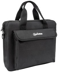 Torba na laptopa Manhattan 439862 439862, 31,8 cm (12,5'') , (S x W x G) 330 x 270 x 58 mm, czarny