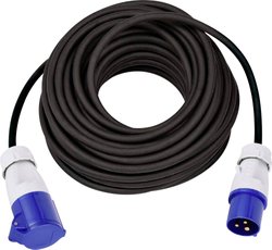maxCamp 162413 zasilanie przedłużacz  16 A niebieski, czarny 15.00 m H07RN-F 3G 1,5 mm²